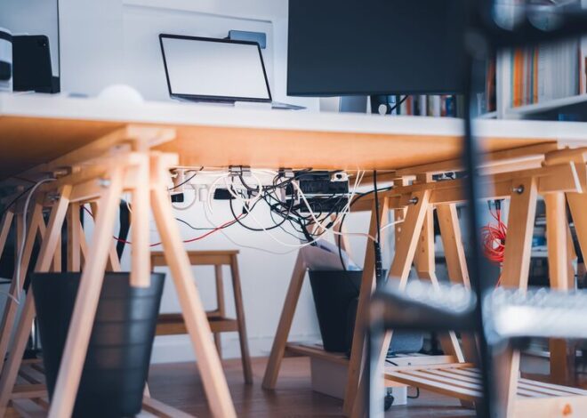 How to Organize Cables and Chargers Neatly for a Clutter-Free Space